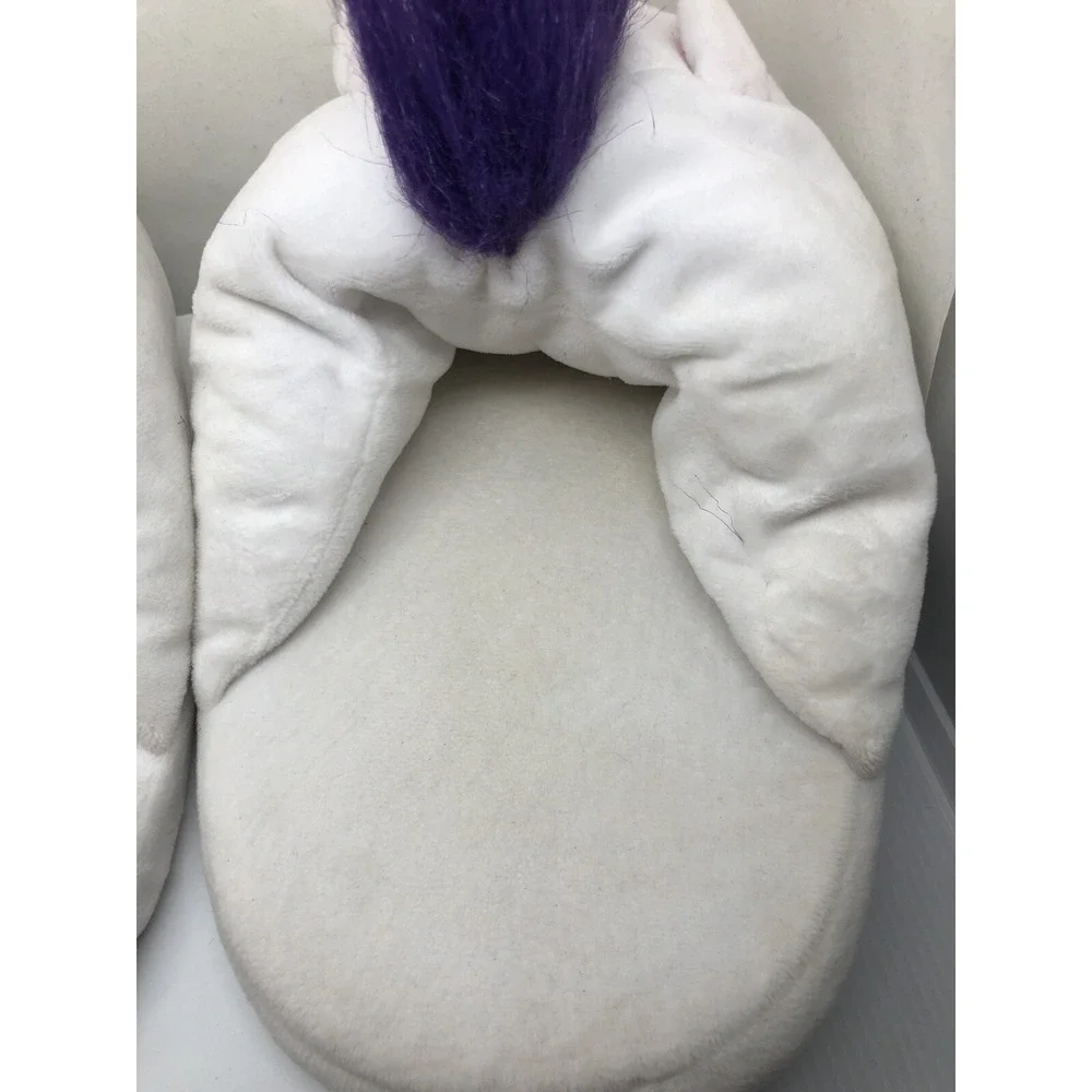 Girls Slippers Unicorn Face Plush Slippers 10